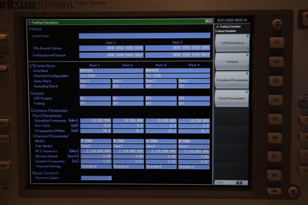 Anritsu MF6900A Fading Simulator