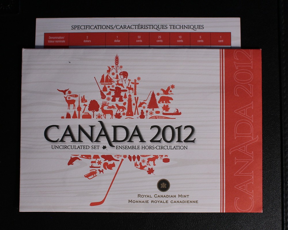 Canada 2012- Uncirculated Mint Set - Magnetic Penny
