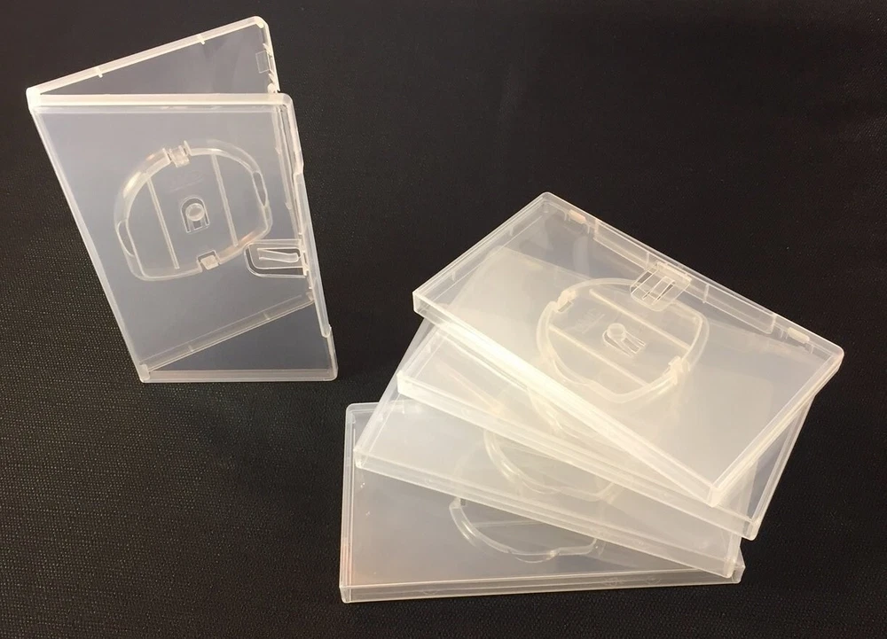 1PC Replacement Clear Game Cases W/ Sleeves For Original PSP / UMD Covers