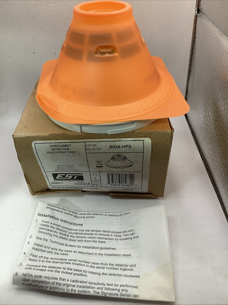 EST  SIGA-HFS  Intelligent Detector Heat/Fixed Temp