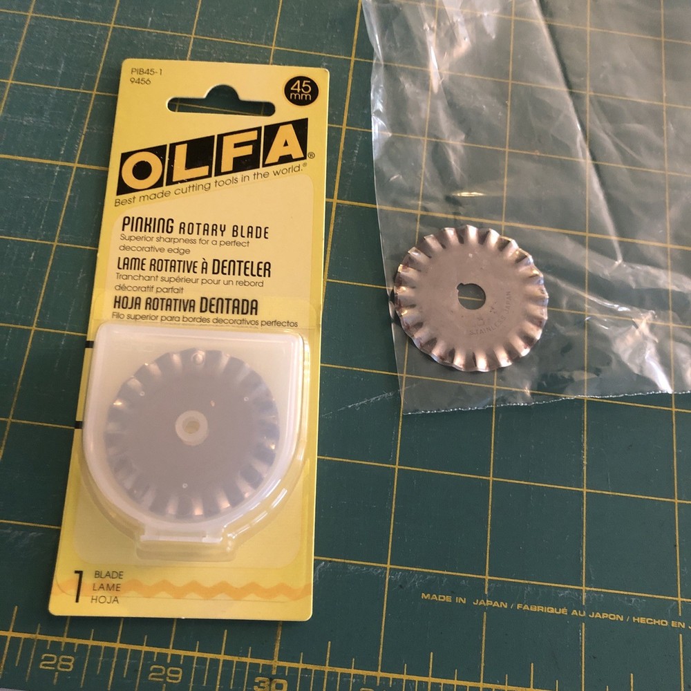 45mm Pinking Rotary Blade, Olfa