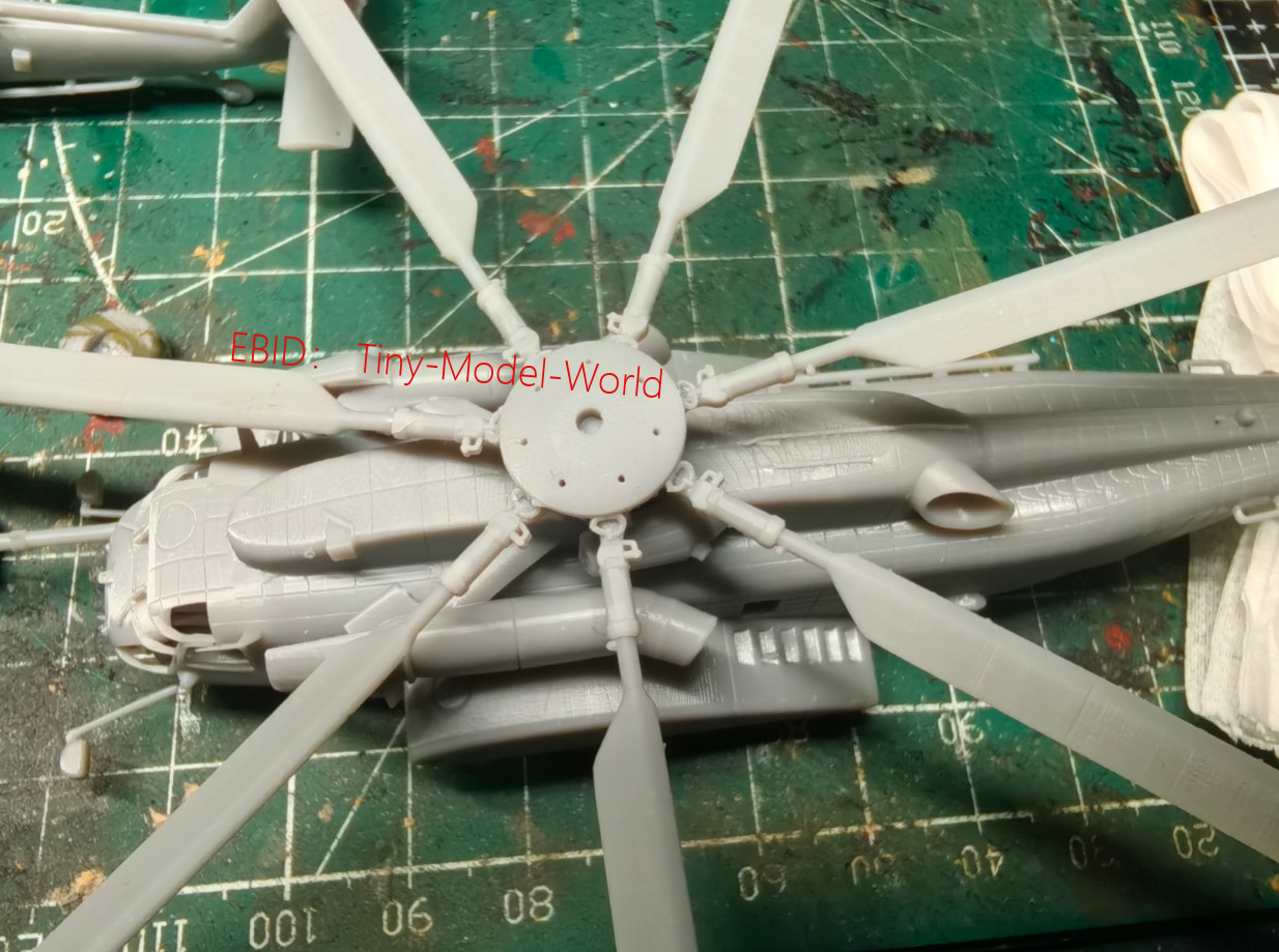 3D Printed kit 1/144 Us Mh-53E Sea Dragon Helicopter Model Unpainted