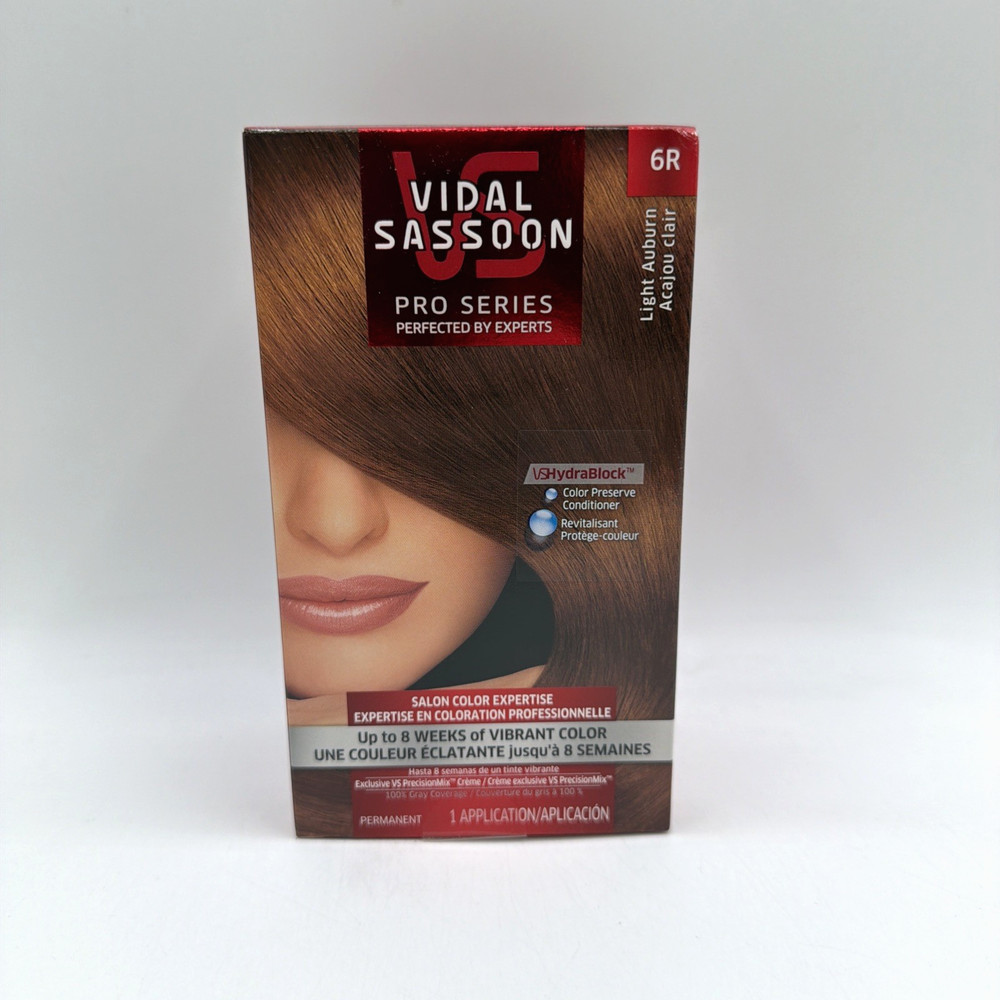 Vidal Sassoon Pro Series 6R Light Auburn 1 Pack
