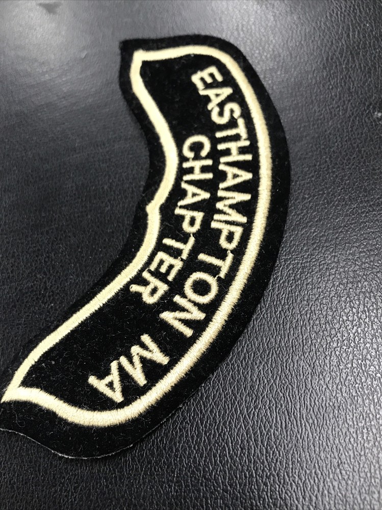 NOS Vintage Harley Owners Group Easthampton MA Chapter Patch