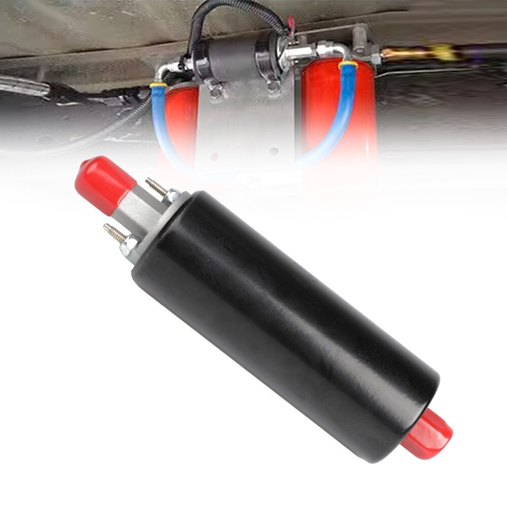 Walbro TI 255LPH Inline LS Swap High Pressure EFI Fuel Pump w/Install Kit GSL392