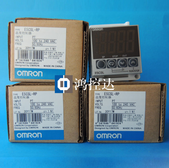 Original Digital Omron Temperature Controller E5CSL-RP In Box -New Free Ship #OM