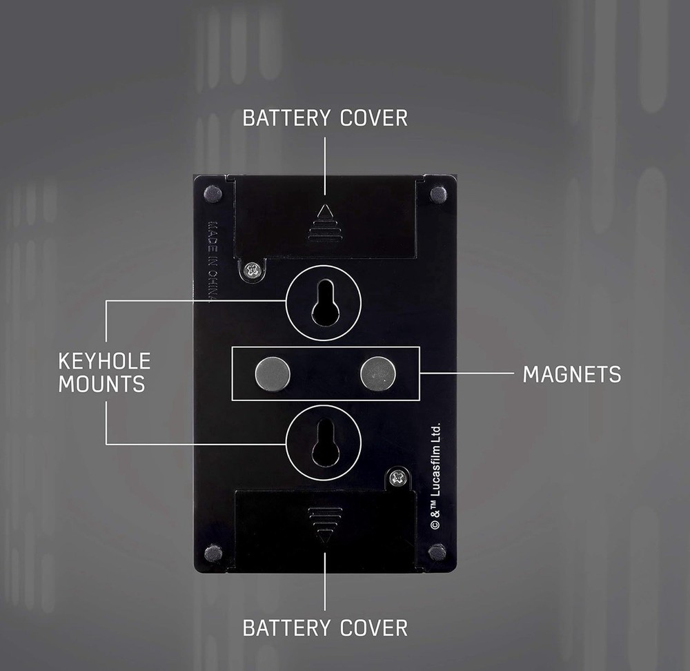 Star Wars Switch LED Night Light, Manual On/off Switch - A0052