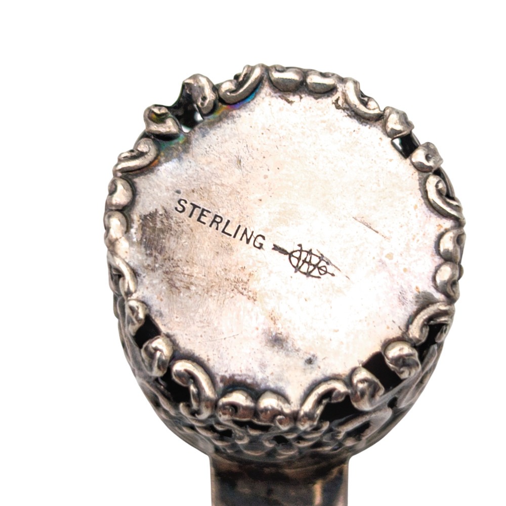 Antique Victorian Thimble Case Chatelaine Pendant