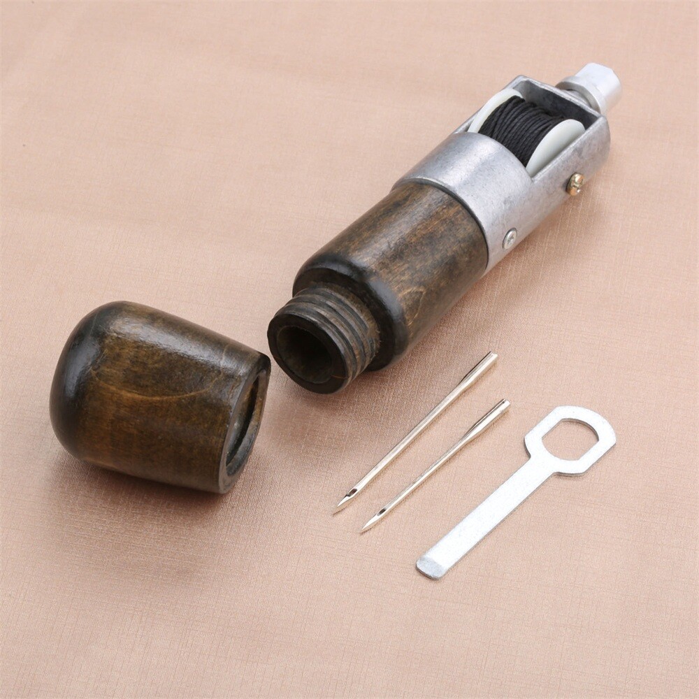 Lock Stitching Tool Needle Thread Leather Stitching Tool Belt Strips Shoemaker