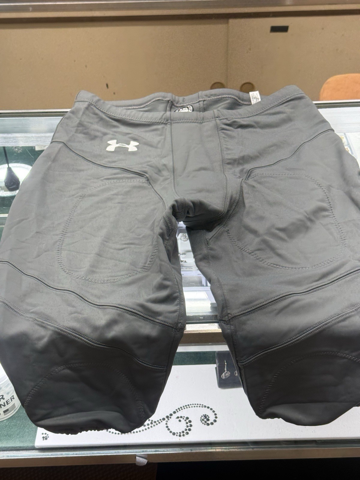 NEW Under Armour Football Pants Force Style Mens 2XL XXL Gray GP U00274 1372059