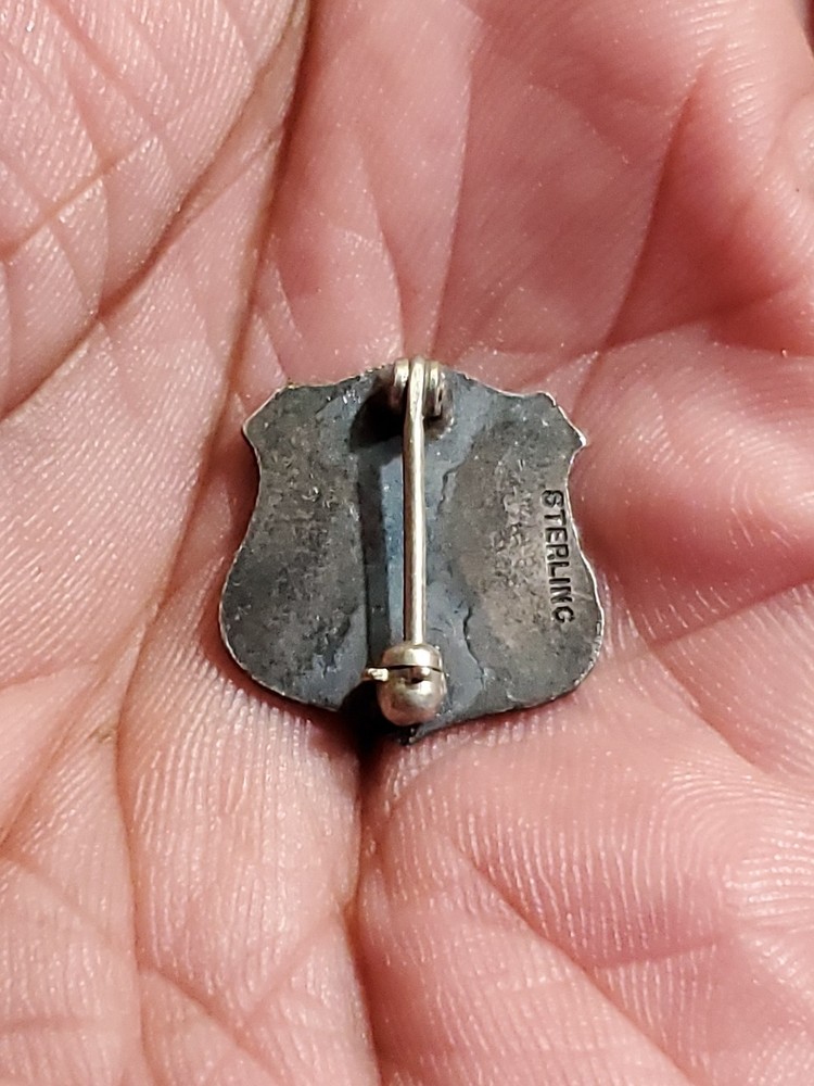 MPD Metropolitan Police D.C. Sterling Silver Pin