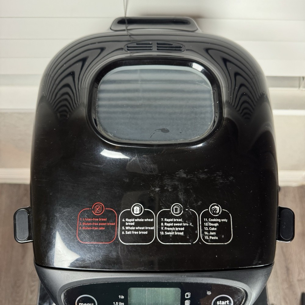 T-Fal ActiBread Programmable Bread Machine. 3 Gluten free settings.