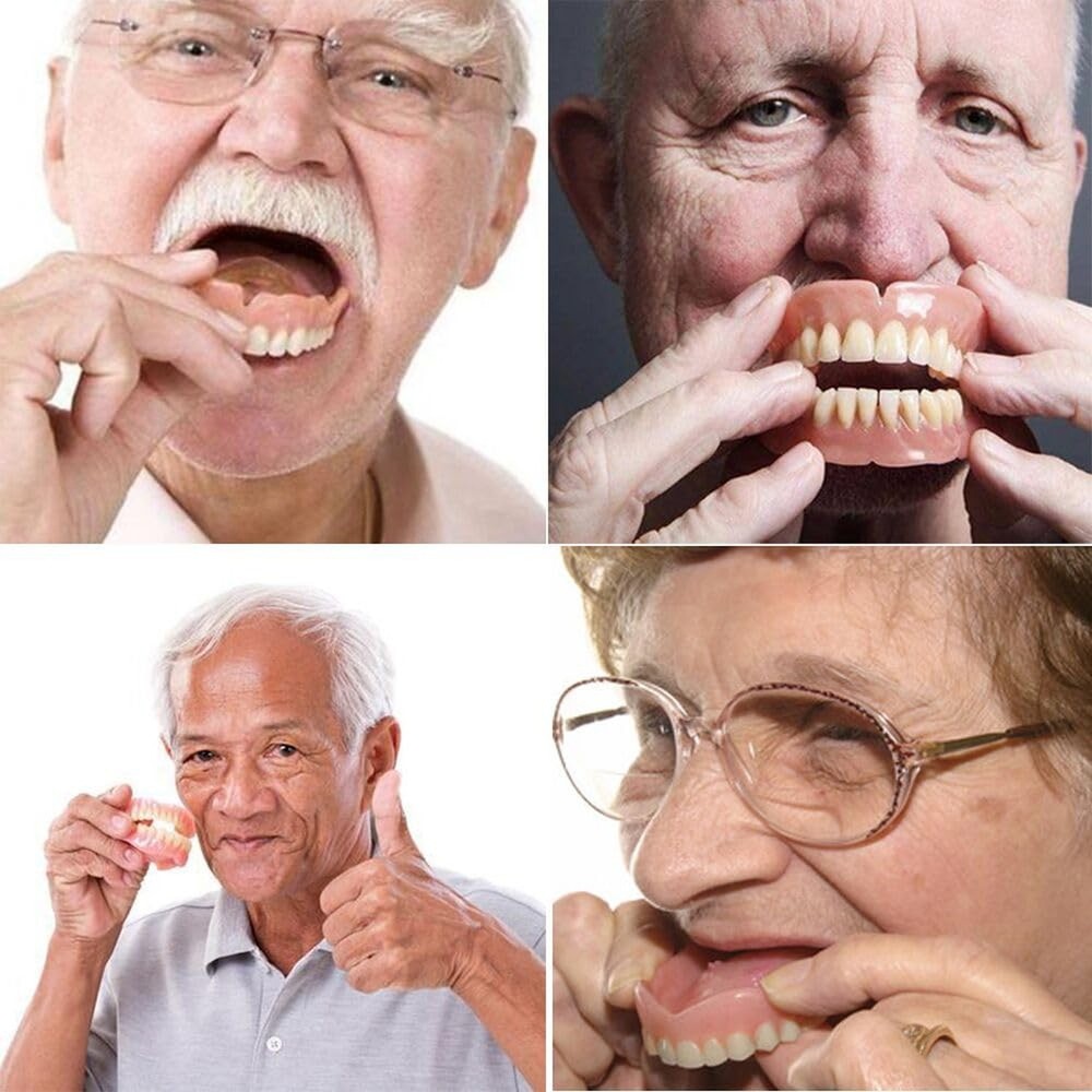 Fake Teeth-DIY Dentures-Customizable Denture Solution for Fixing the Missing ...