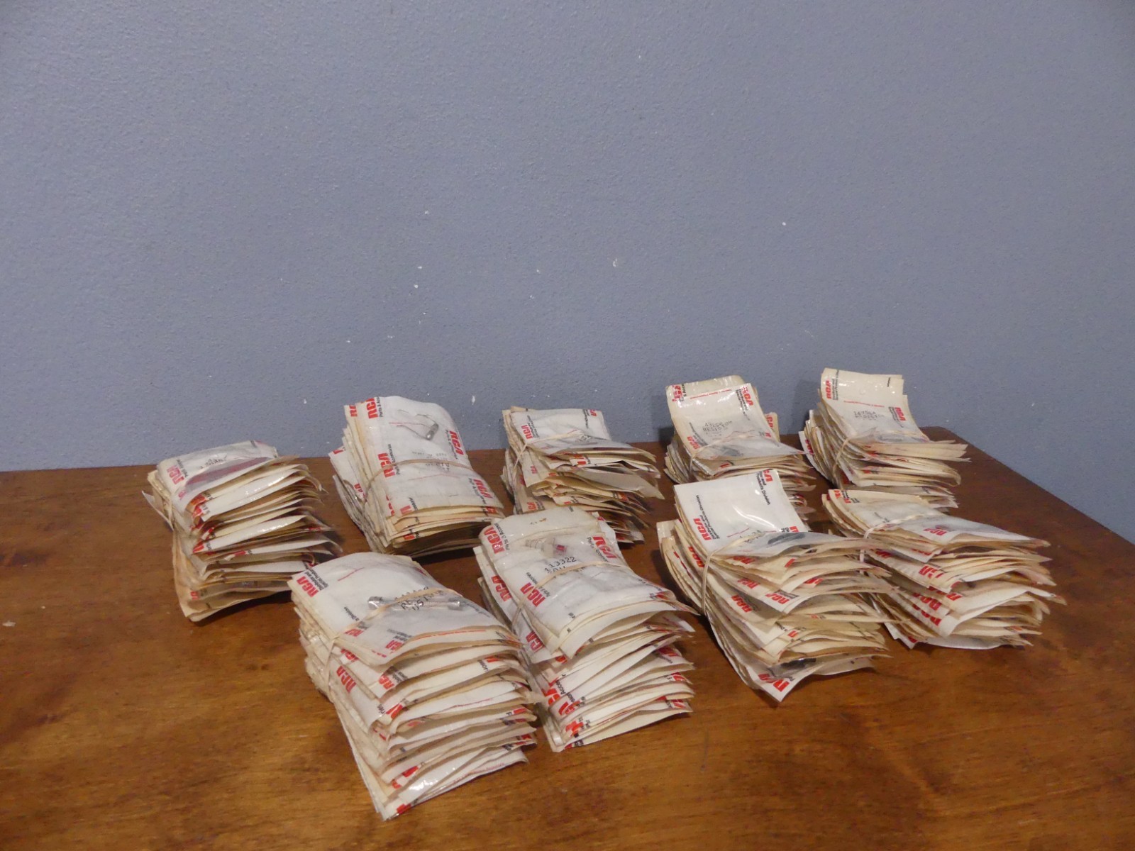 Huge RCA TV Stereo Radio Repair Capacitor Transistor Thermistor NOS Store Lot