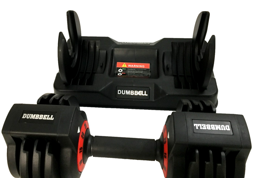 Adjustable Dumbbells, 25lb each Dumbbell with Quick-Select 2 Weight 50lbs total