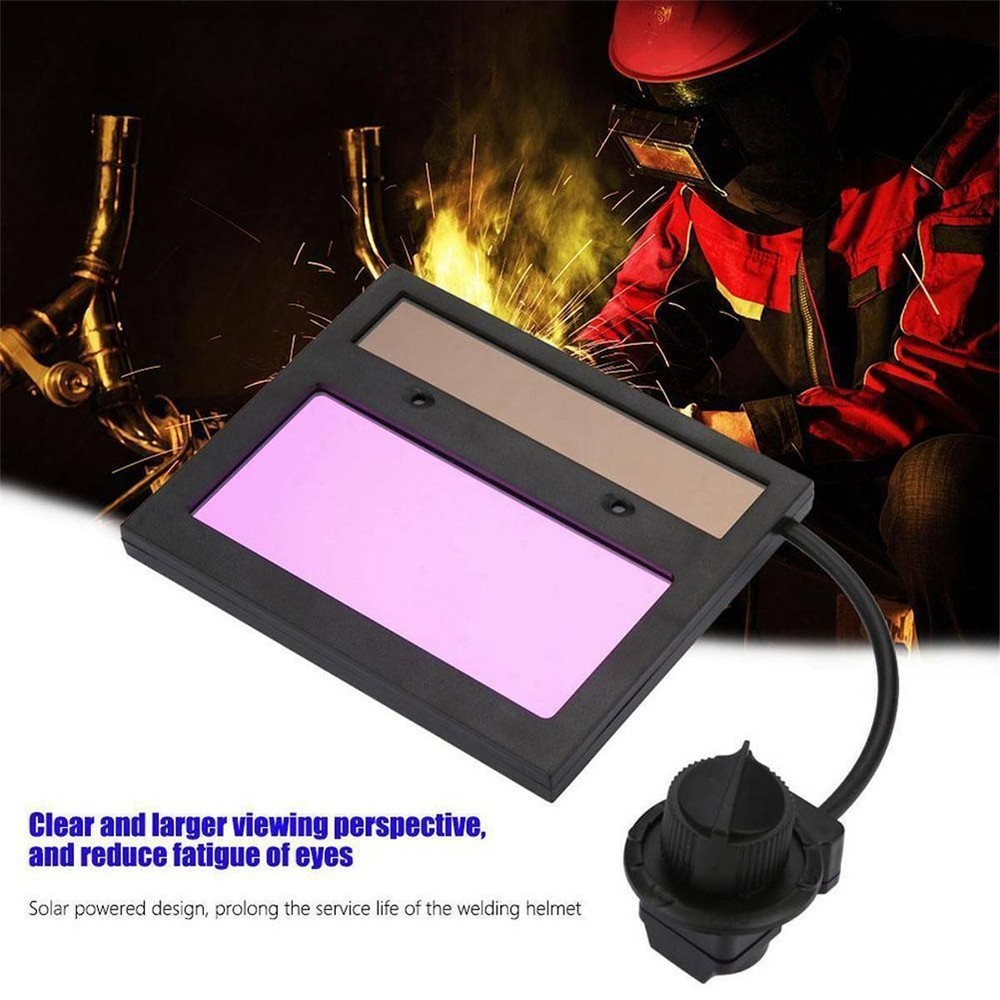 Improved Performance Solar Auto Darkening Welding Lens for Welded Mask
