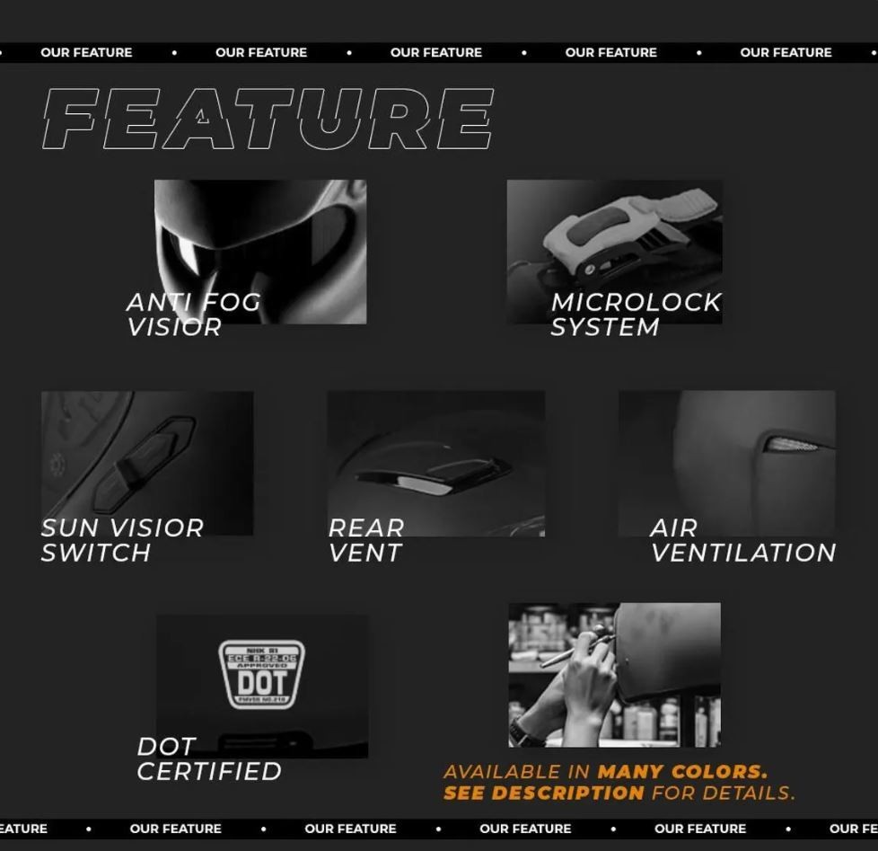 CHOPPER MOTORCYCLE HELMET CUSTOM PREDATOR SILVER SKULL ( DOT & ECE CERTIFIED )