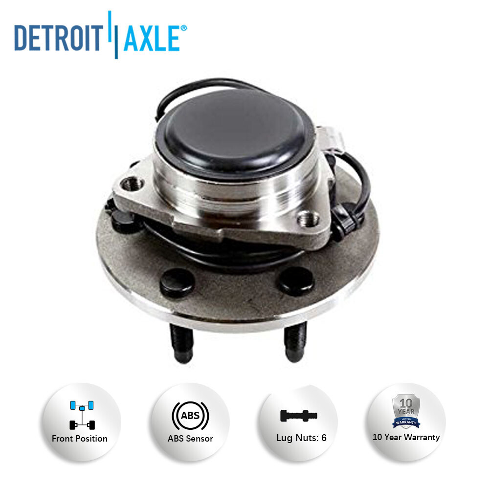 2WD Pair Front Wheel Hub Bearing for Chevy GMC Silverado Sierra 1500 Yukon Tahoe
