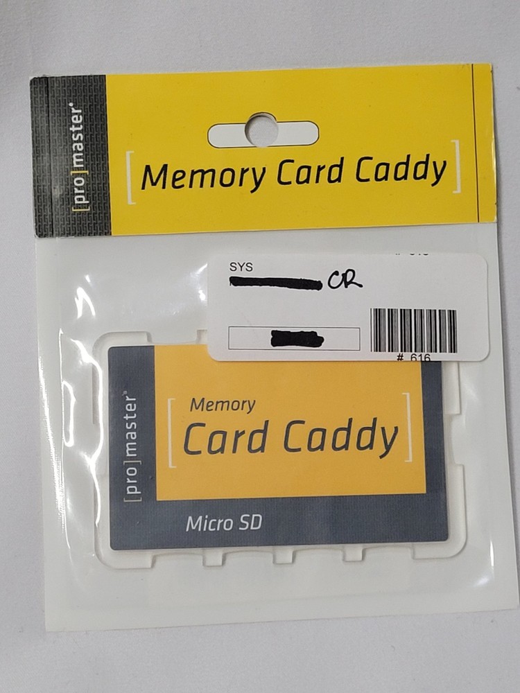 ProMaster Memory Card Caddy for Micro SD Cards (#6109)