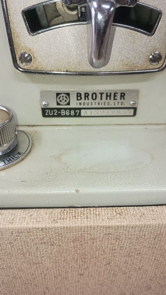 Brother Pacesetter Sewing Machine ZU2-B687