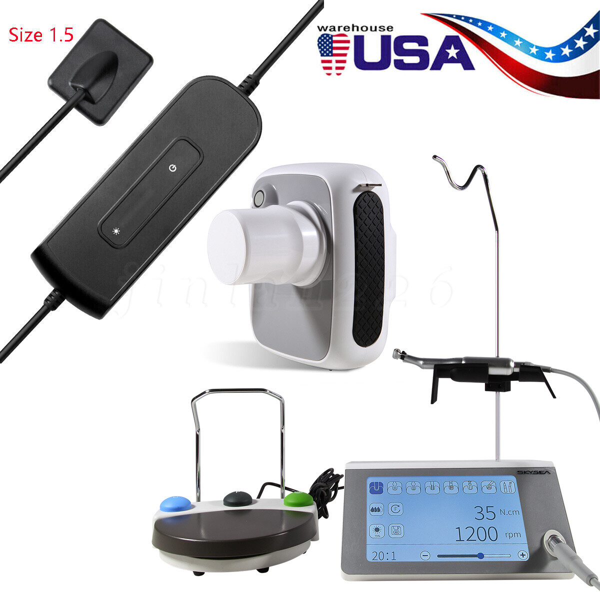 Dental LED Surgical Brushless Implant Motor / Rayos X Machine/ -Ray Sensor