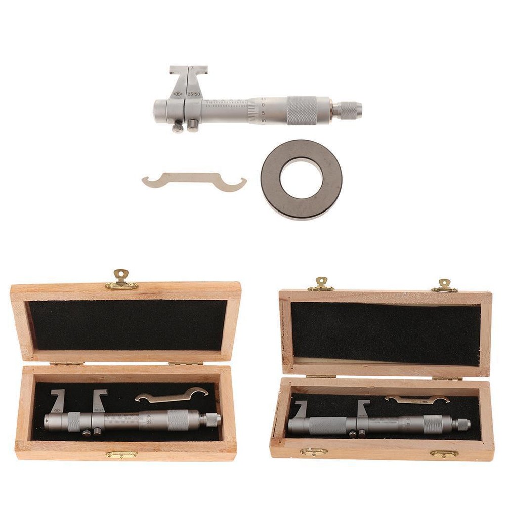1-2inch INSIDE MICROMETER MIC CARBIDE MACHINIST TOOL