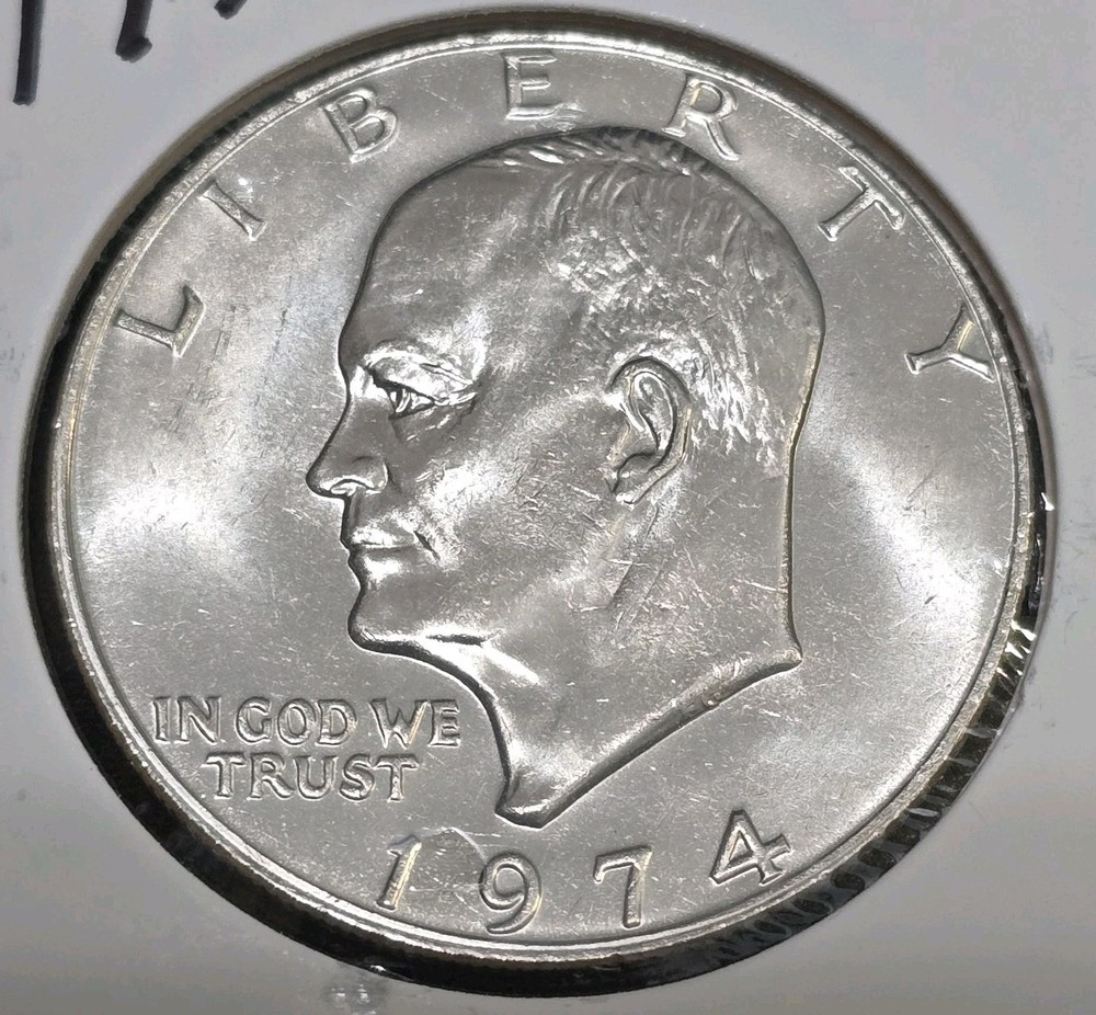 1974 Eisenhower Dollar Uncirculated IKE $1 US Coin