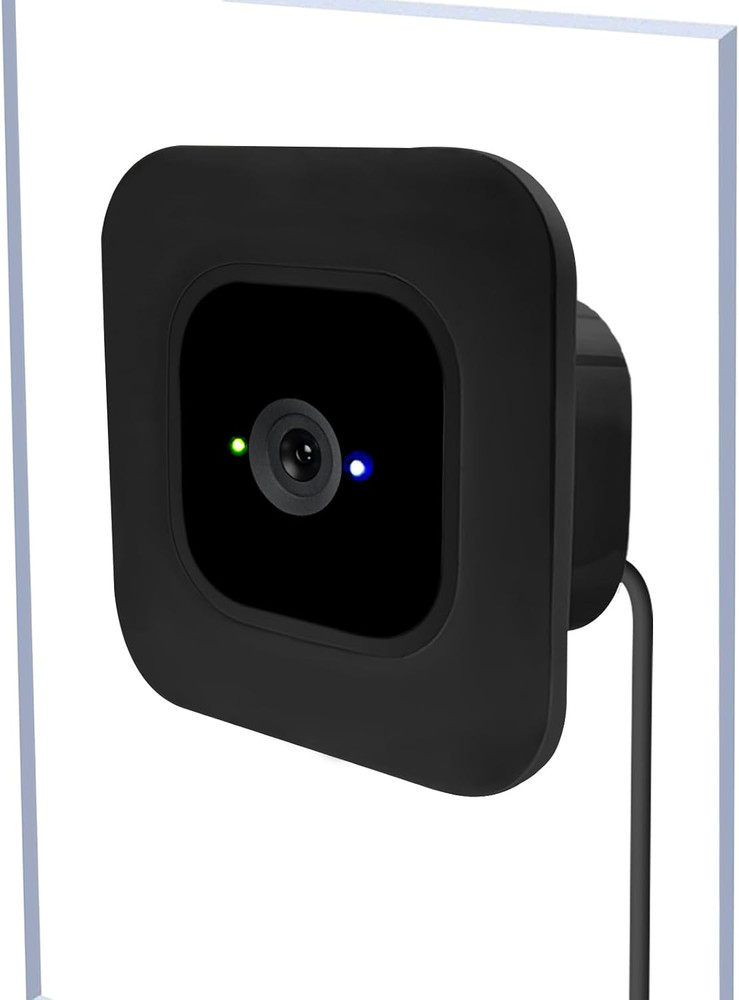 2 Pack Window Mount Compatible with Blink Mini Indoor Secured Camera Glass Wall