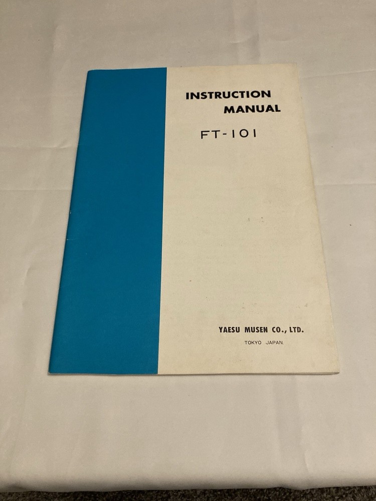 Yaesu Original Manuals