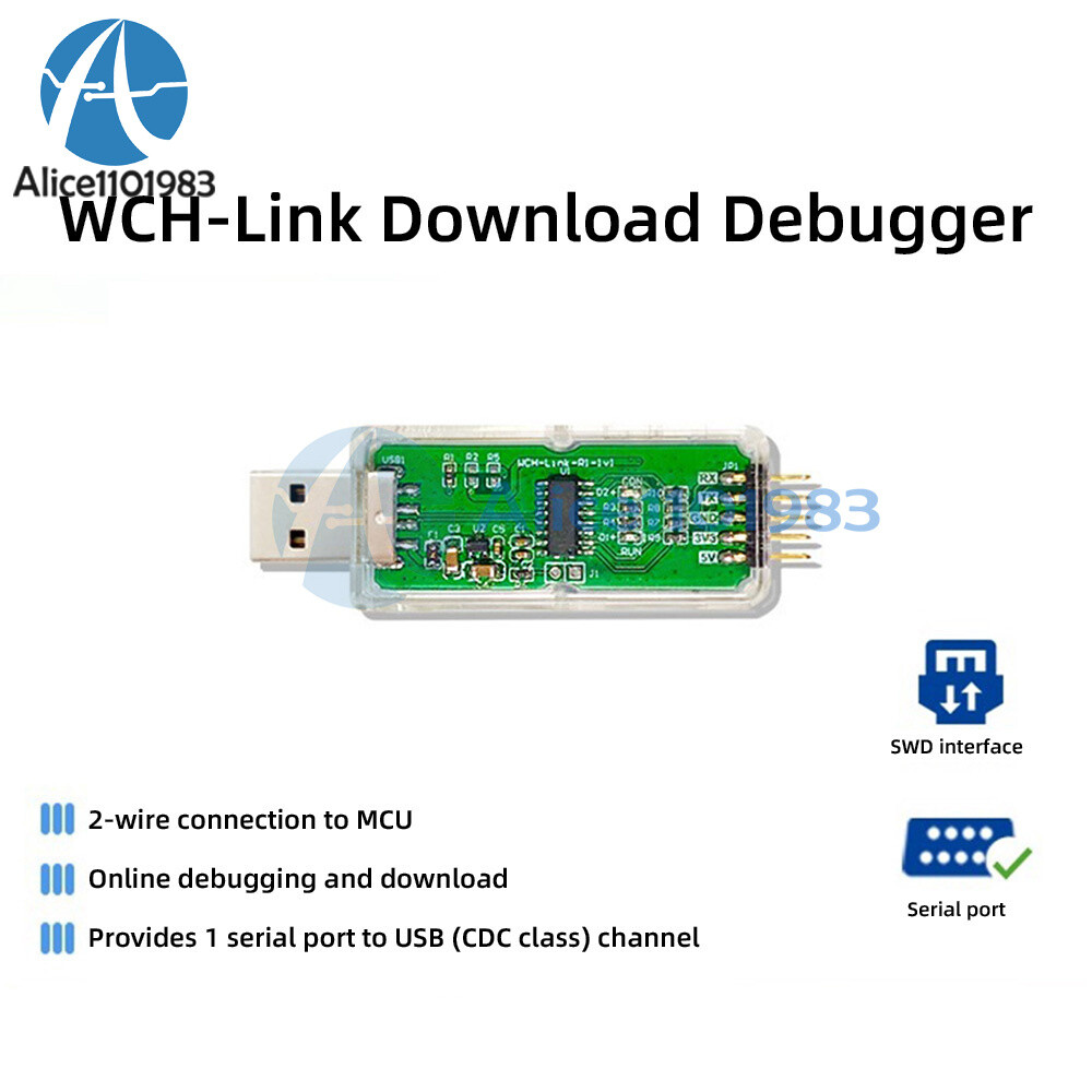 Download Debugger MCU Online Debugging SWD Interface Chip Programming Module