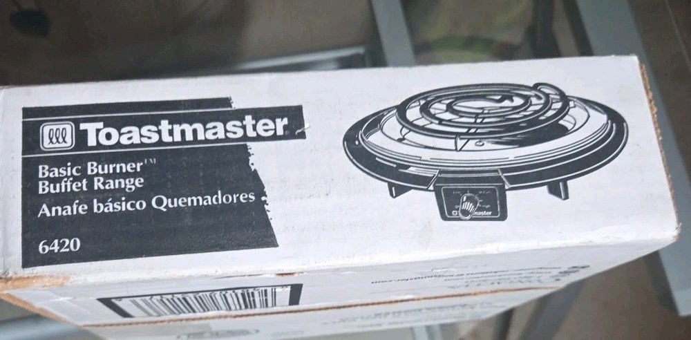 VTG Toastmaster Basic Burner Buffet Range #6420 Single NEW Electric Stove