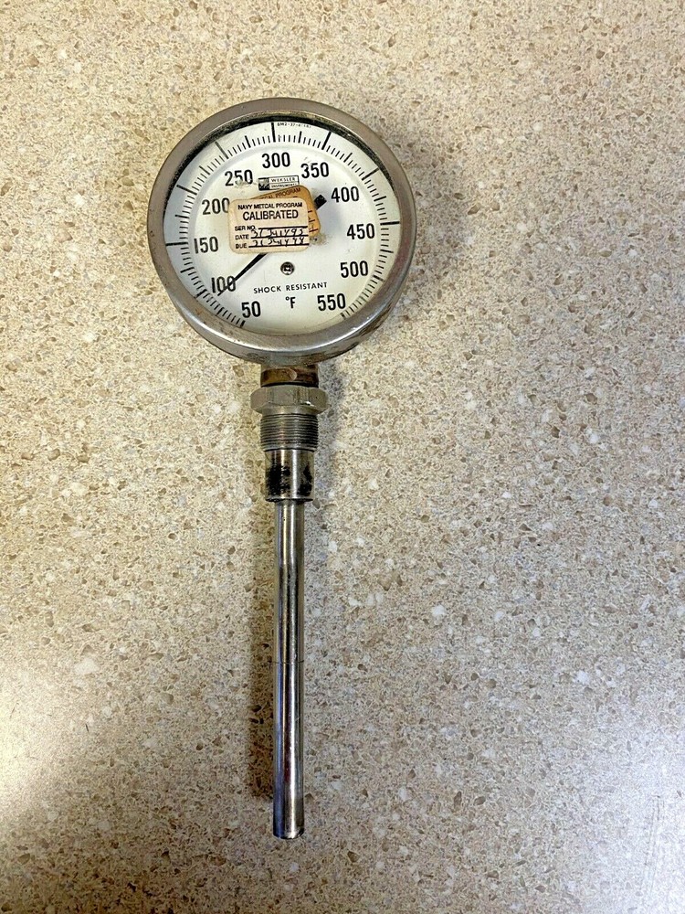 Dual Element Bimetallic Thermometer - Model # ITD35504-S