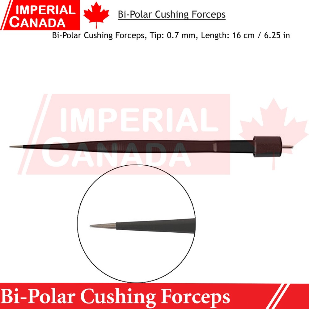Reusable Bi-Polar Cushing Forceps 16CM Electrosurgery Instruments