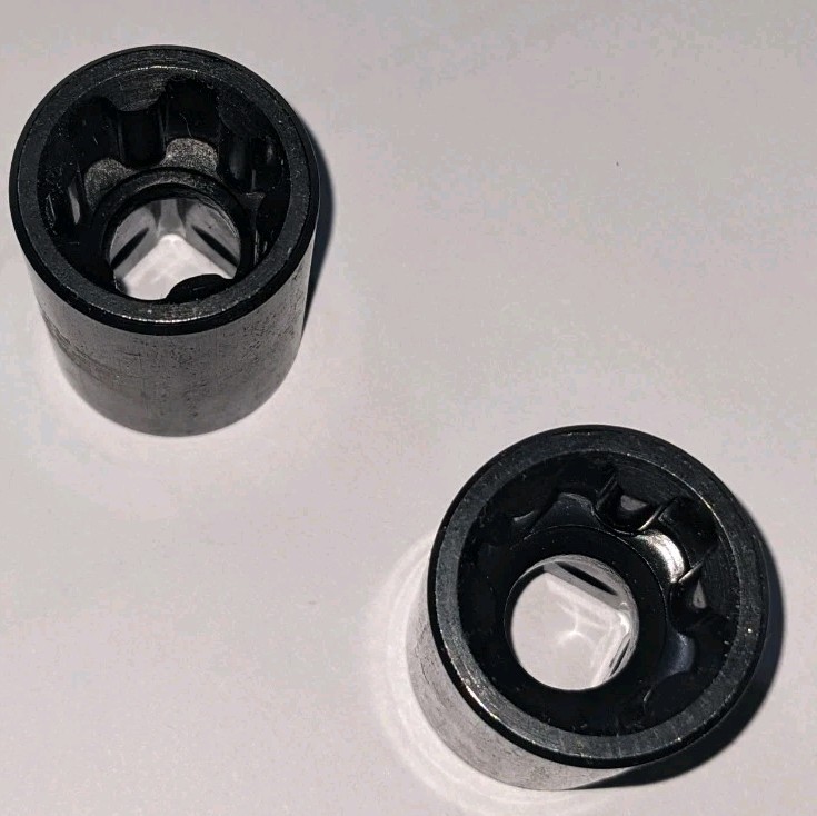 TITAN 2-PC EXTERNAL TORX PLUS SOCKET SET