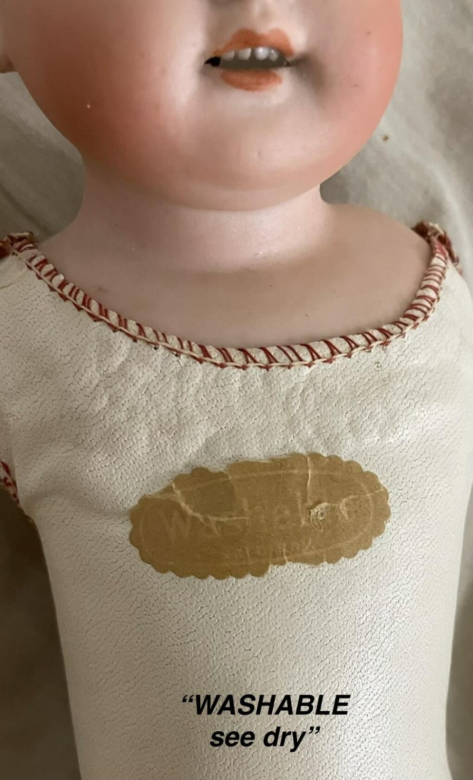 Antique porcelain German Peter Scherf Doll Sonneberg, Germany 15.7 in