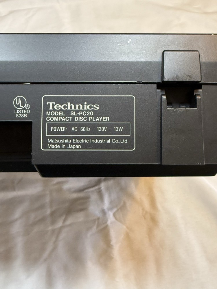 Vintage Technics SL-PC20 5 Disc CD Player - Tested Working - Read Description