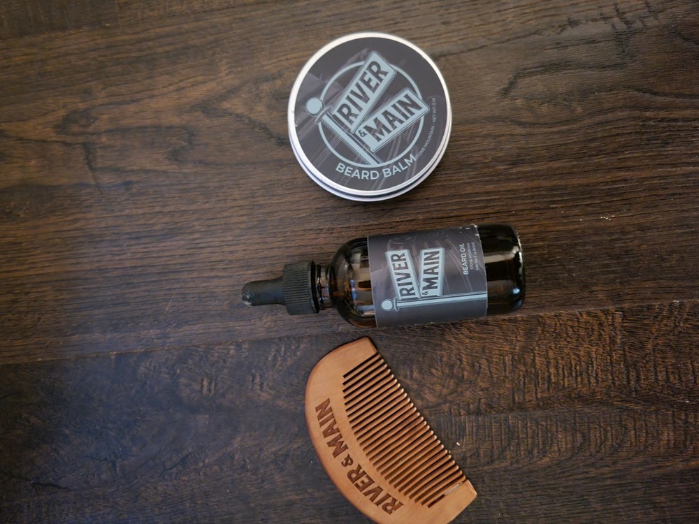 Beard 3 Piece Set. Oil, Balm, Comb