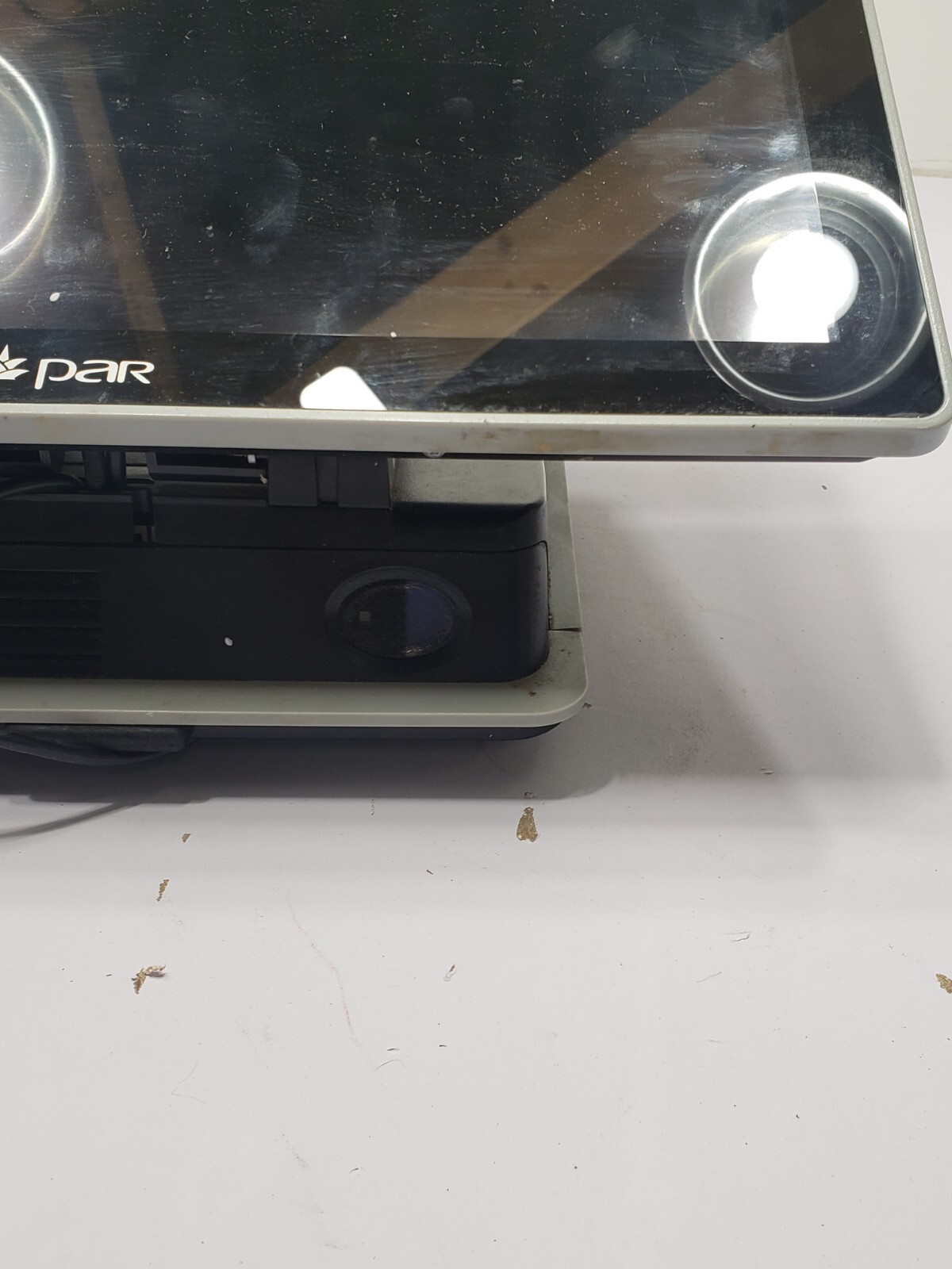 PAR TECH T8520 Point Of Sale POS Terminal Touchscreen Adjustable Monitor Black