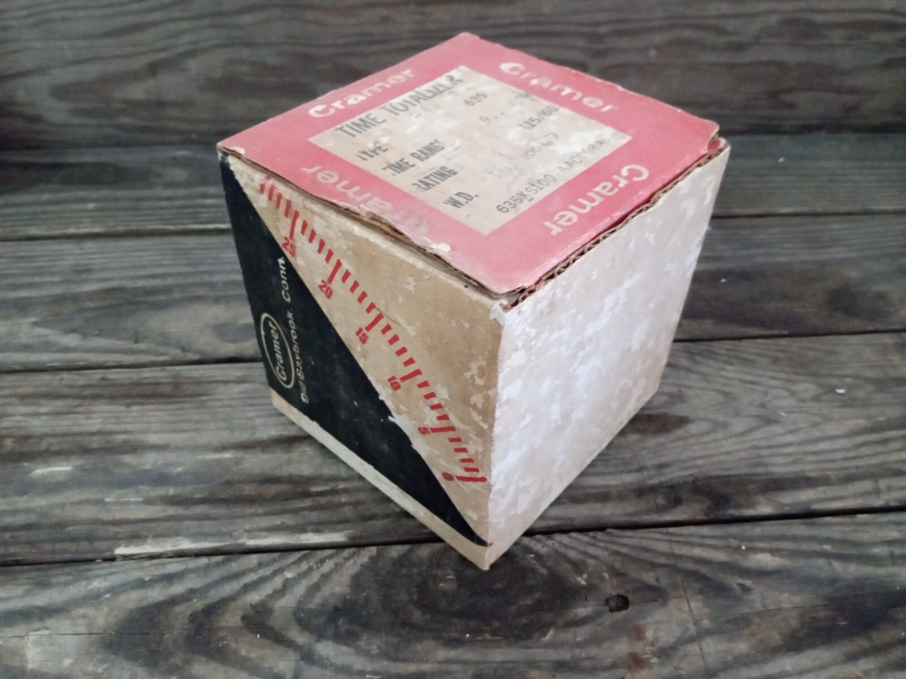 Cramer 635 Time Totalizer/Elapsed Time Indicator