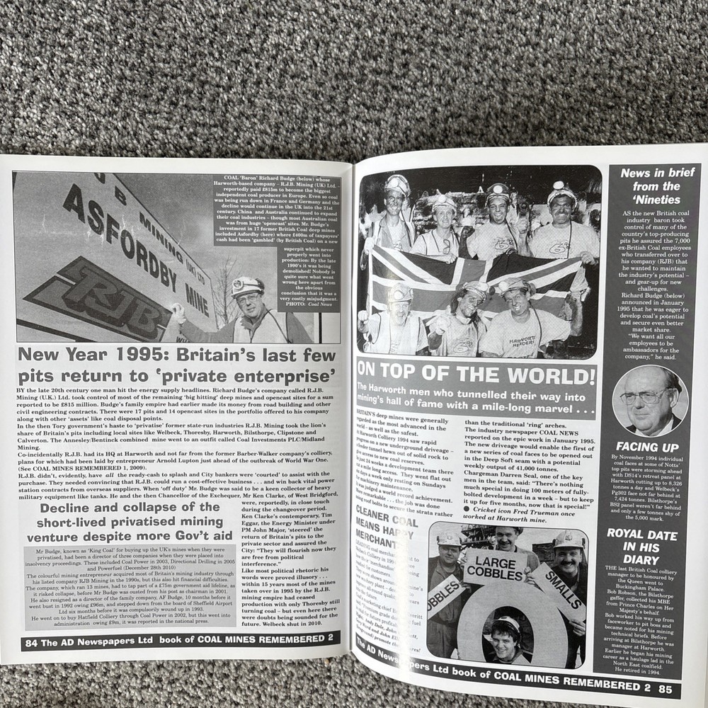 COAL MINES REMEMBERED 1 & 2