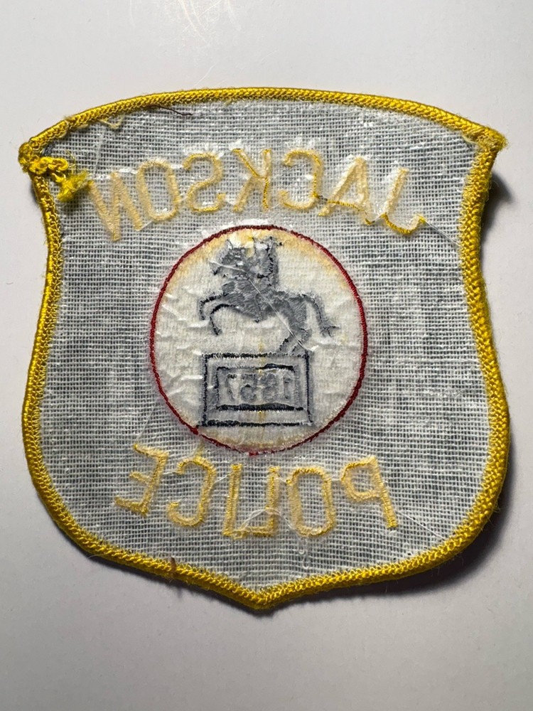Jackson Michigan Police Patch