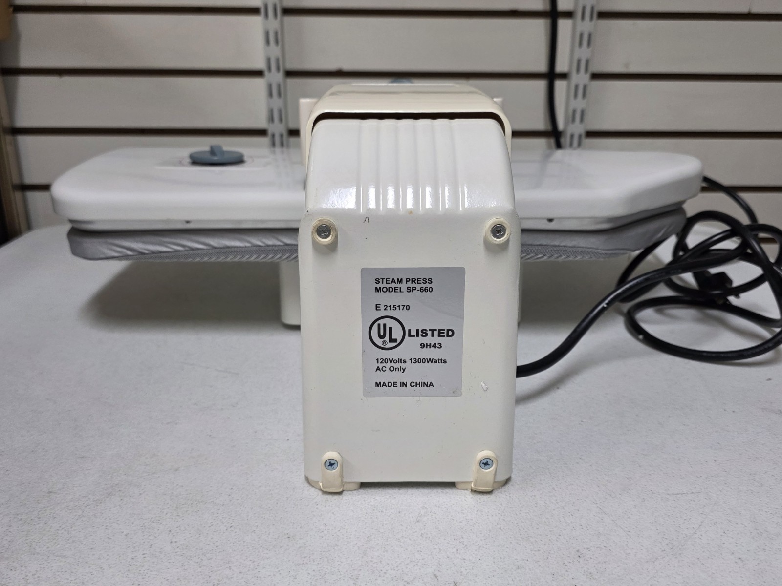 Steam Press SP-660 Professional Steam Fabric Press Machine