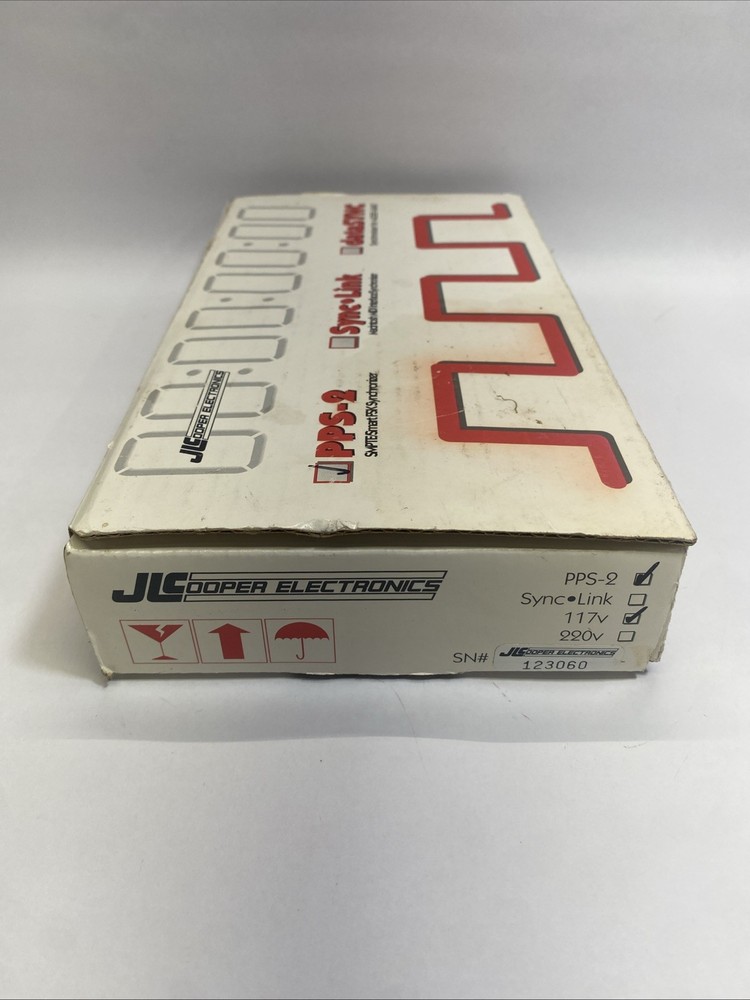 Vintage JL Cooper Electronics PPS-2 Synchronizer 1992