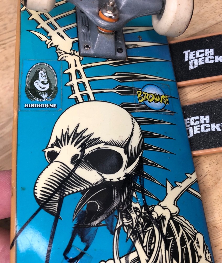 3 TECH DECKS Tony Hawk Birdhouse NEED Spitfire WHEELS Blind since 1989