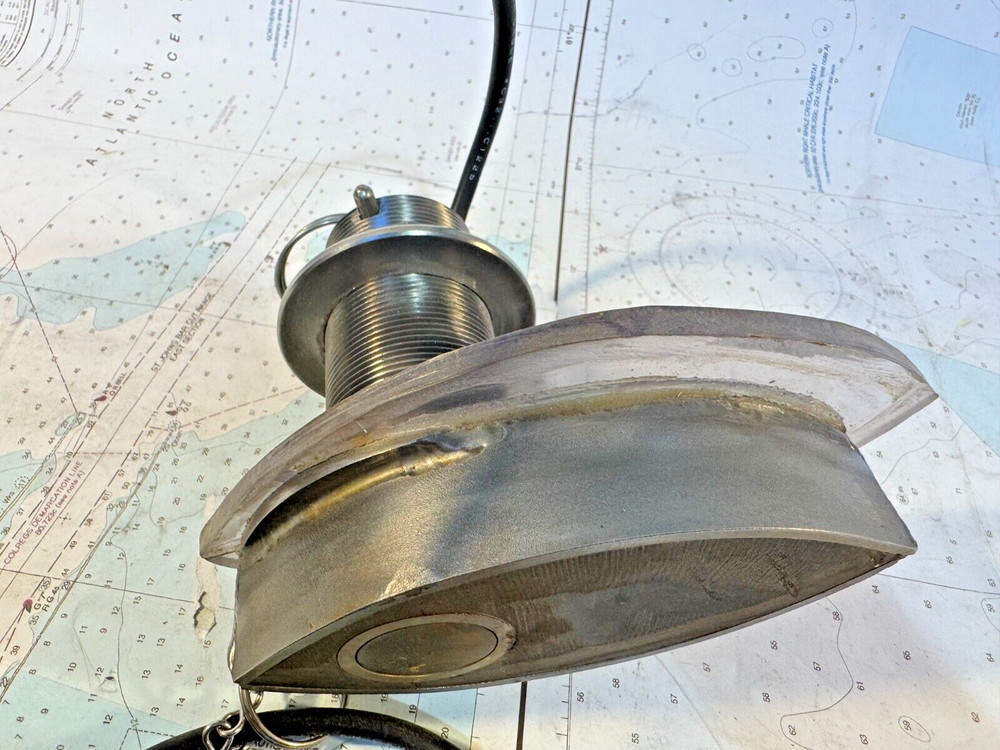 GARMIN STAINLESS STEEL DEPTH TRANSDUCER??? 2" Thread