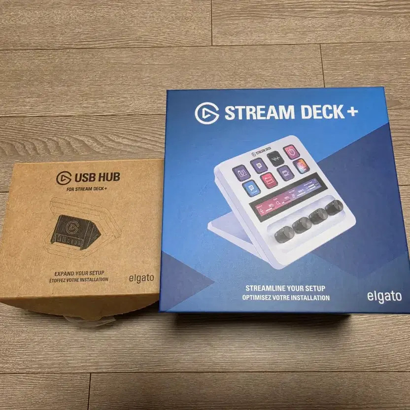 Elgato Stream Deck + USB HUB for Streaming Official