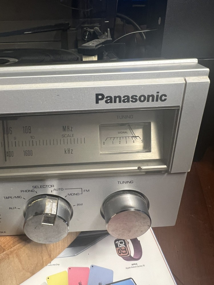 Panasonic Model SE-1510 PLL Multiplex Circuit/Tested, turntable NOT working