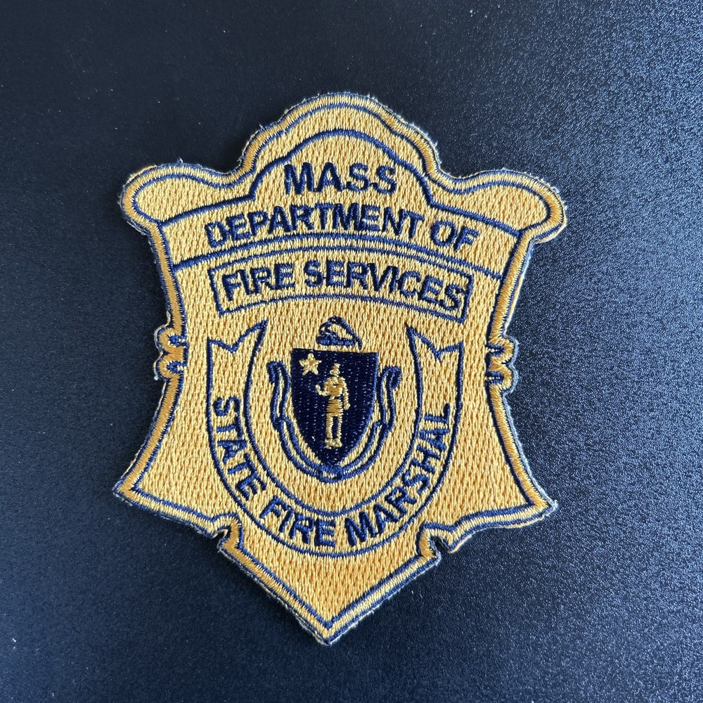 Mass State Fire Marshal Patch