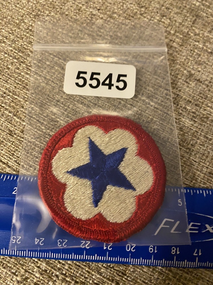 US Army Service Forces Patch Blue Star INV5545