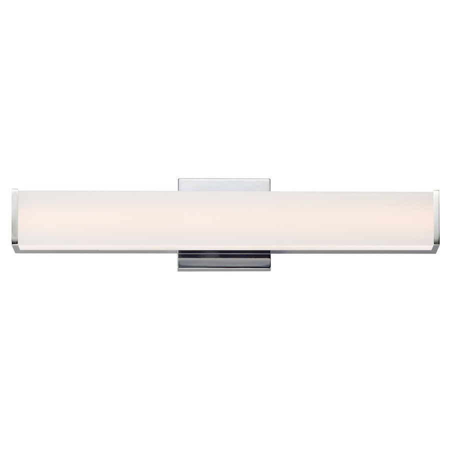 ET2 Lighting Baritone 24" LED 1-Light Wall Sconce, Polished Chrome - E23402-01PC
